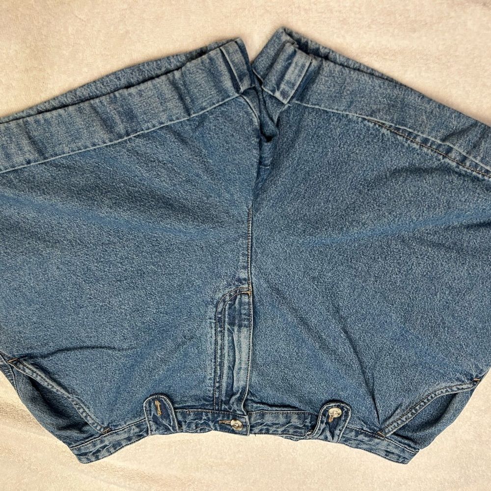 CJ Banks Blue Denim Women Shorts size 14W